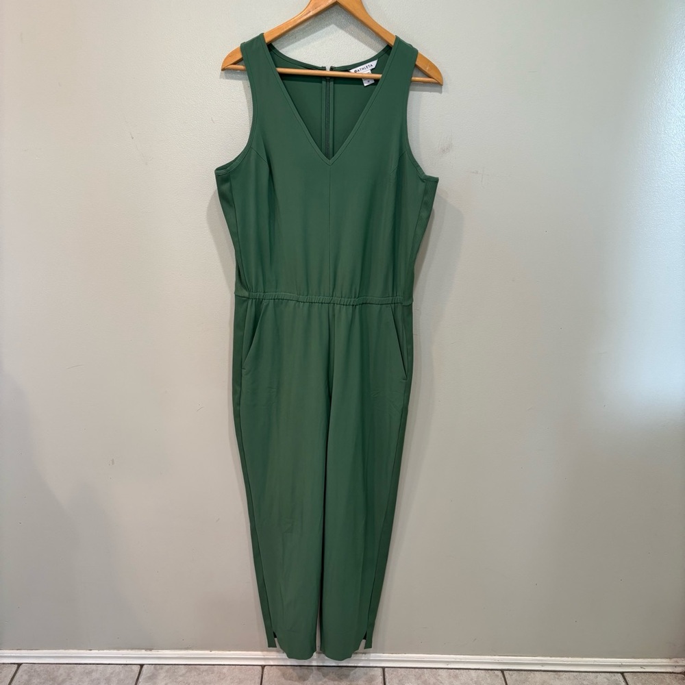 Athleta Green Jumpsuit